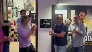 Michele Padovano allo Juventus Club di Lipari