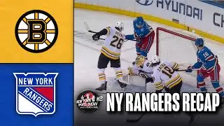 Matthew Robertson scores in OT for Rangers 4-3 win over Bruins