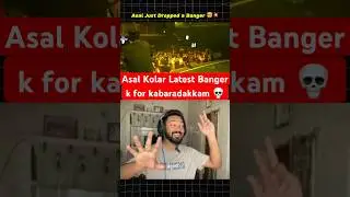 K for Kabaradakkam | Asal Kolar song | karuppu car | Reels viral song | Tamil Reaction #Kabaradakkam