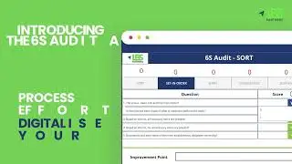 6S audit app, for optimise processes paperless