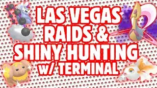 ✨ Finding Fido 🐶 in Vegas! ✨Raids & Shiny Hunting with Terminal! Pokémon Go Live!✨