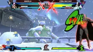 CECC Day 1 - UMVC3 - White_R vs CTRL| Ray Ray