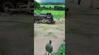 Mini Train Natural Village Look | Beautiful Running Train Model #foryou