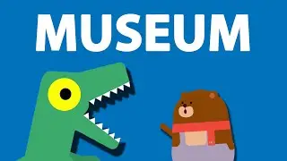 MUSEUM! | Dinosaurs, Rockets, Mummies and More | Wormhole English - Songs for Kids