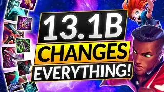 NEW PATCH 13.1B is FINALLY HERE - HUGE CHAMPION BUFFS and NERFS - LoL Guide