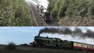 THREE IN A DAY - 7029 Clun Castle, 45596 Bahamas and 5029 Nunney Castle all in ONE DAY in Devon!