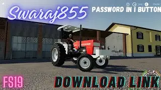 Farming simulator 19 Swaraj 855 Testing with Download link &bull; fs19 indian tractor