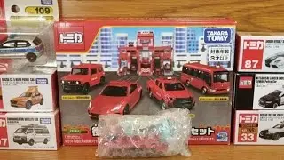 Addition Edition: Tomica Fire & Police. 1:64 scale die cast.