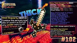 Maxed THICK Scorpion Foil | Hypixel Skyblock - Minecraft EP. 102