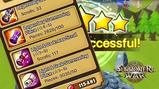 MASSIVE SUMMON SESSION 62 LS & 177 LDS - LD NAT 5 PULL ! - Summoners War