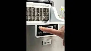 HICON 가정용 소형 미니 제빙기 30KG 스테인리스 숙소 큐브 얼음 제조기 개인 1인 업소용 사무실 물통