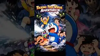 Doraemon Adventure Story | Funny & Scary Haunted Jungle Tale | AI Doraemon Stories