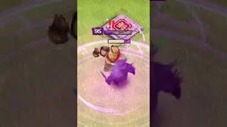 Barbarian king vs PEKKA and Rage Spell - Clash of Clans