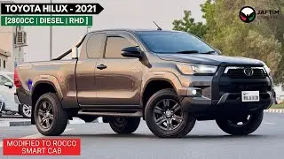 Toyota Hilux 2021 Smart Cab Rocco with 2800cc Diesel Engine | Complete review at JAFTIM CARS
