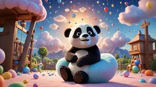 One Sleepy Panda Snores So Loud | Bedtime Song for Kids | Nursery Rhymes and Baby Learning