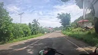 Trajet moto Pintuyan