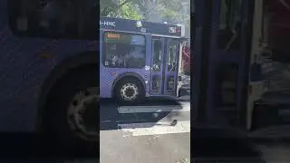 Septa route 47 bus at Temple University campus