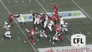 Game Saving Field Goal Block | CFL 2019 - wk 14