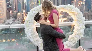New York City Rooftop Romance: A Dream Proposal Come True