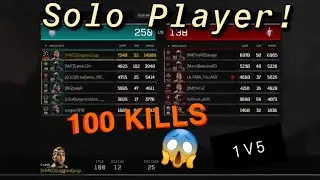 (1v5) TRYHARD PRESTIGE MASTERS! 100 KILL Gameplay! Solo Level 1000 VS 5 Prestige Masters! Bo4