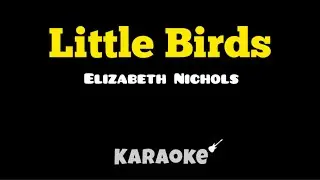 Elizabeth Nichols - Little Birds (KARAOKE)