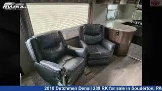 Wonderful 2016 Dutchmen Denali Travel Trailer RV For Sale in Souderton, PA | RVUSA.com