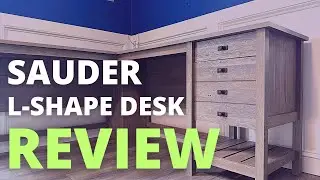 Sauder Cottage Road L Desk Review | Amazon Home Office L Shaped Desk | Sauder L Shaped Desk Review
