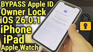 iOS 26 Bypass iCloud Lock Without Apple ID on iPhone, iPad FMI OFF ON Unlock Tool