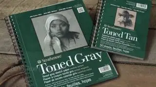Strathmore 400 Series Toned Sketch - Tan & Gray