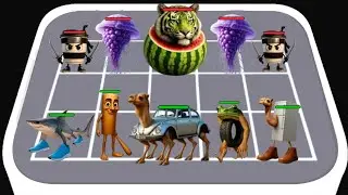 Italian Brainrot Animals Battle | Tralalero Tralala, Merge Battle | Gameplay Walkthrough Part 3