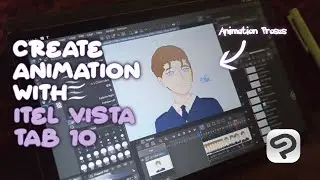 How a 5-Second TikTok changed my 3-Hour Animation (CSP Process) - Itel Vista Tab 10