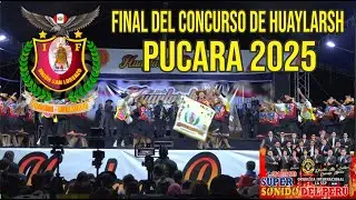 Union San Lorenzo de Pucara en la Final del Concurso Pucarino 2025 y Orquesta Super Sonido del Peru