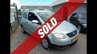Volkswagen Fox 1.4 55KW BJ2006 STUURBEKR. APK 27-03-26 NAP | SOLD | Vree Car Trading &copy;Henny Wissink