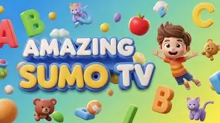 Learn ABCs with Happy Songs | The Big Mystery Box Challenge (A-Z) ! Kute Animals !  Amazing Sumo TV