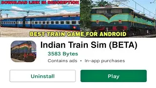 Download Indian Train Sim (BETA) for Android || Best Train Game for Android with All Cab view
