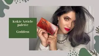 Kokie Cosmetics | Goddess Makeup tutorial | Eyelashes tutorial