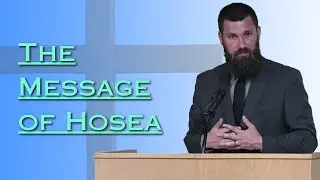 The Message of Hosea | Sun, July 13/25 PM | Logan Seibert | The Book of Hosea