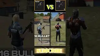 DOUBLE VECTOR VS MP40 || WHO IS THE BETTER 🥵🔥|| #shorts #freefire