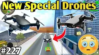 New Special & Amazing Drones || New Update || Rope Frog Ninja Hero Gameplay #227