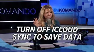 Stop wasting data with iCloud sync