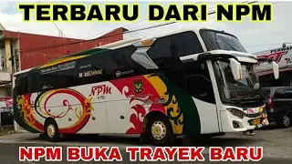 Info penting!! NPM makin melebarkan sayapnya dengan membuka trayek baru dengan unit terbarunya 