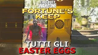 TUTTI GLI EASTER EGGS DI FORTUNE'S KEEP! Call of Duty Warzone Ita