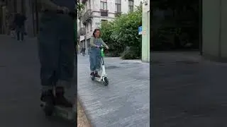 Fun with lime scooters