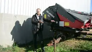 Защита колёс комбайна от стерни на жатку #DOMINONI