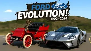 Ford Car Evolution (1903-2024)