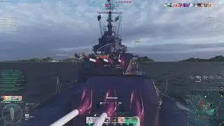World of Warships Clan Battle (Season 18) &ldquo;Sirenidae&rdquo; [L-S-D] vs [TO30]