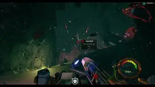 Cave leech cluster moment Deep Rock Galactic