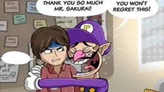 Waluigi's Smash Invitation (Wooden Plank Studios Super Smash Bros Comic Dub)
