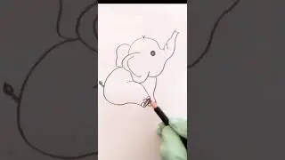 Cute Baby Elephant 😍😙