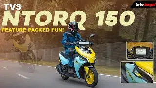 TVS Ntorq 150 | Watch out Yamaha Aerox! | First Ride Review | TURBOCHARGED